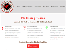 Tablet Screenshot of murraysflyfishing.com